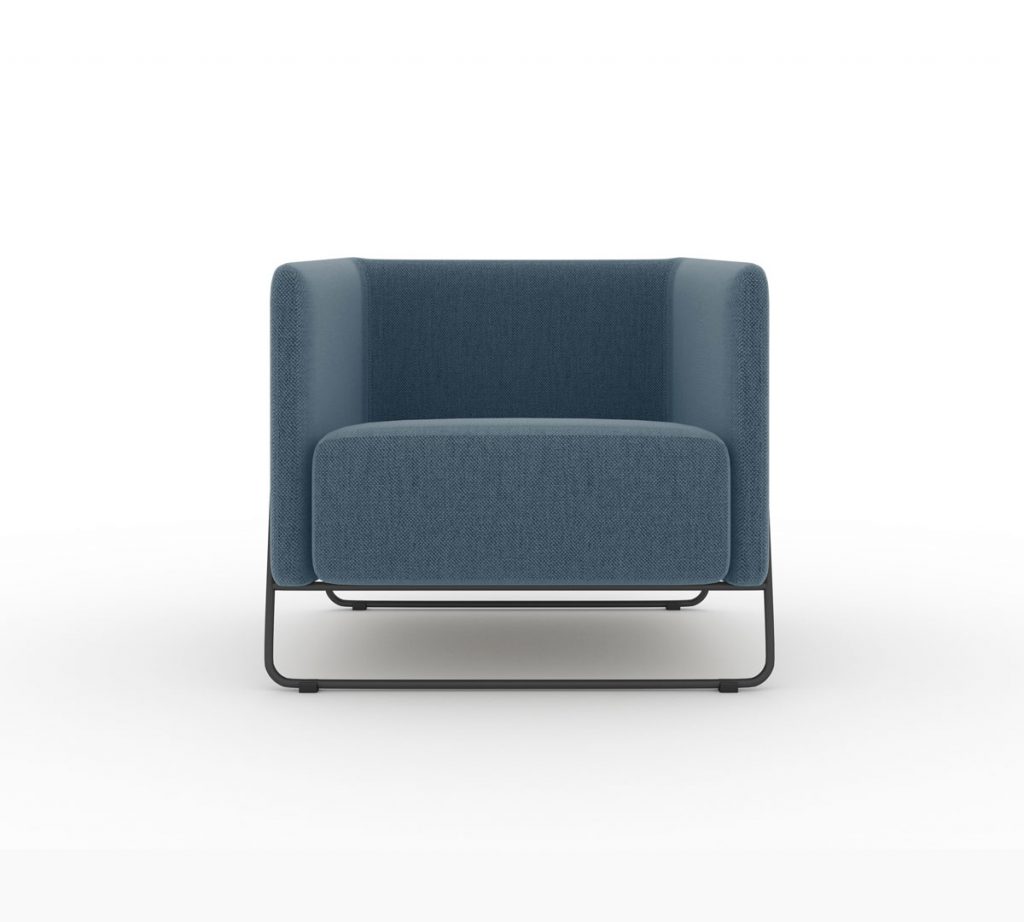Friant Soft Seating Hanno Lounge Chair Render