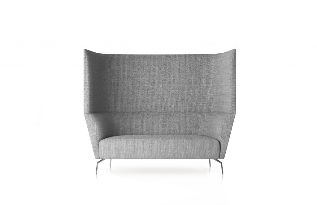 Friant Furniture Soft Seating Jot Render - High Back Double Lounge Chair
