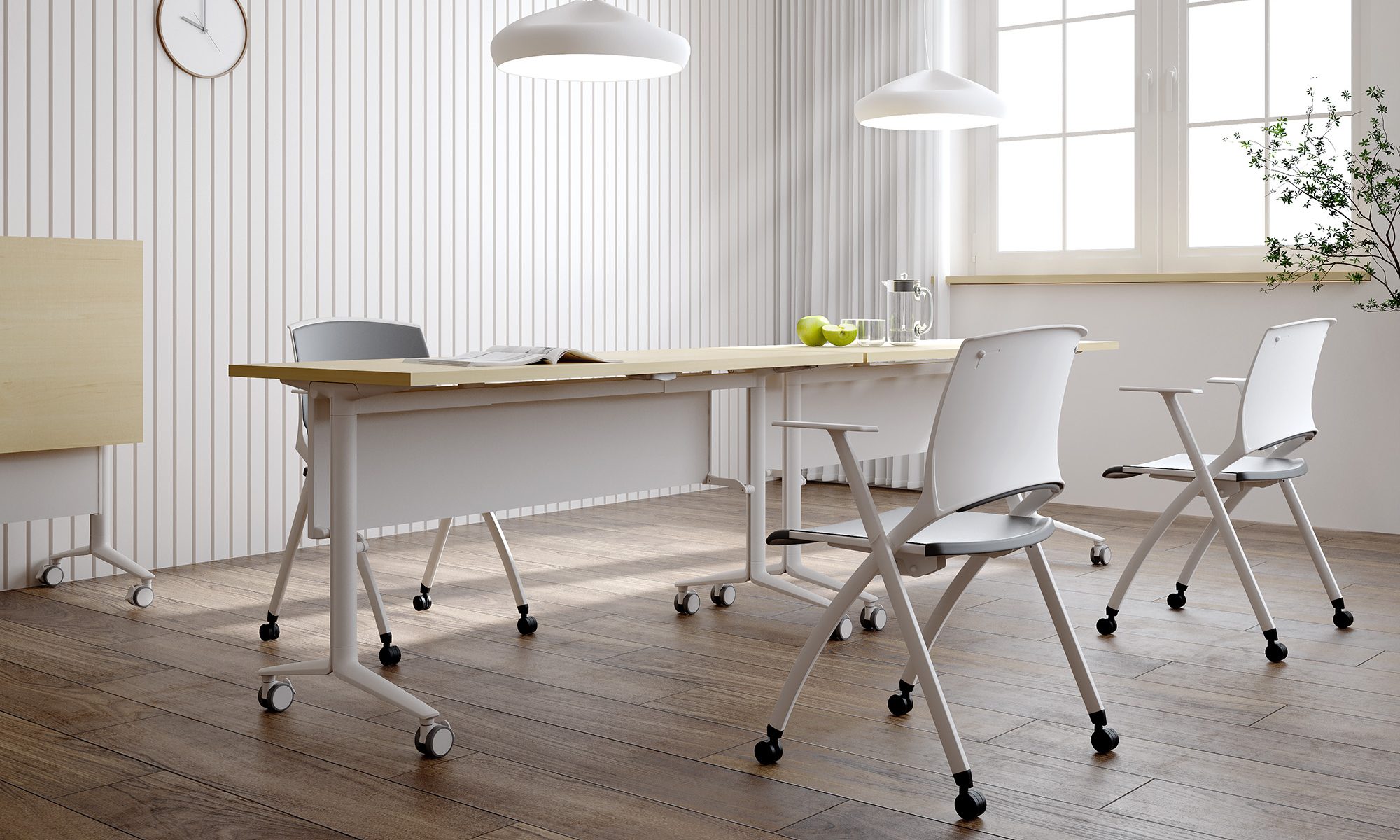 Lune Training Table and Soleil Nesting Chair
